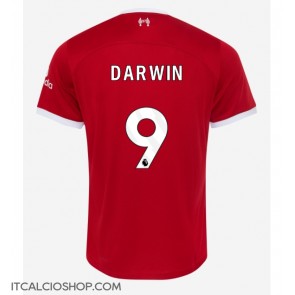 Liverpool Darwin Nunez #9 Prima Maglia 2023-24 Manica Corta